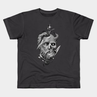 Z-Skull with Snake Kids T-Shirt